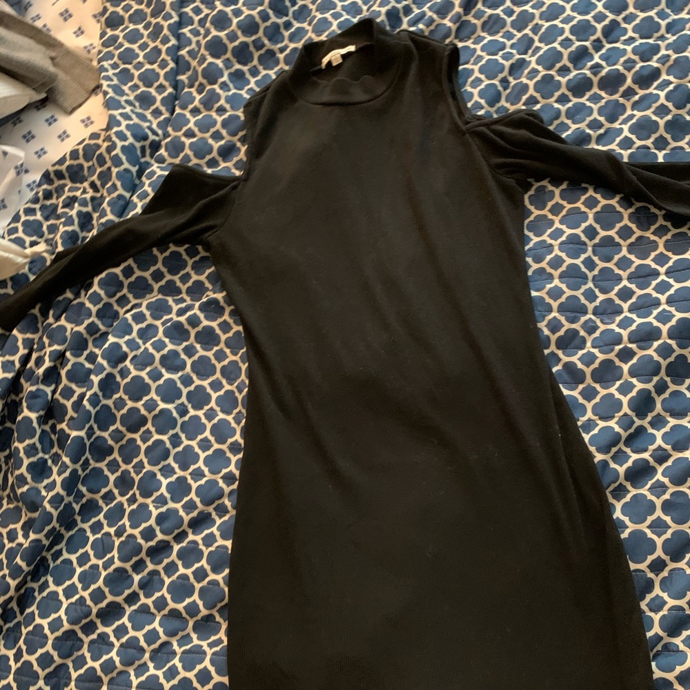 Casual black dress